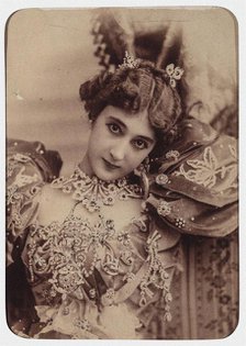La Belle Otéro, 1890s. Creator: Photo studio Reutlinger, Paris  .
