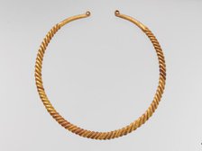 Gold Neck Ring, Celtic, 6th-4th century B.C. Creator: Unknown.