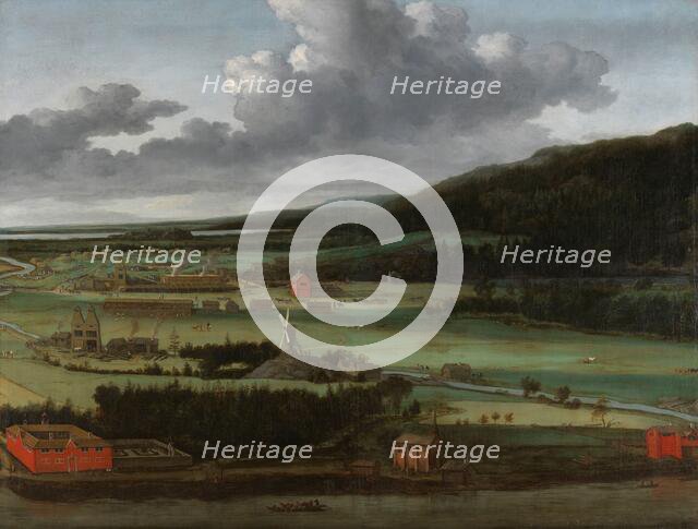 Hendrik Trip’s Cannon Foundry in Julitabruk, Sweden, 1650-1675. Creator: Allart van Everdingen.