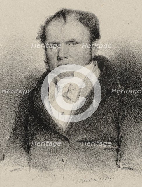 Portrait of the composer François-Joseph Fétis (1784-1871), 1831.