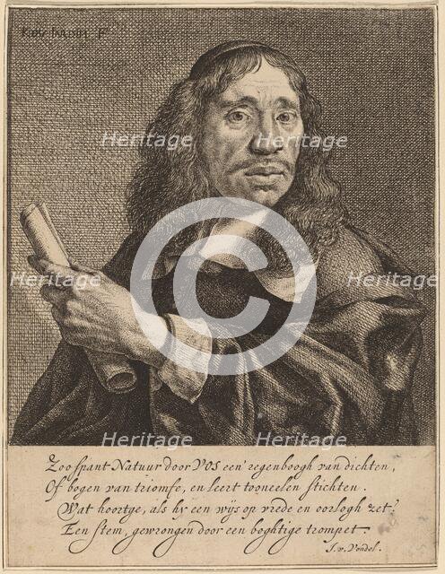 Jan de Vos, 1662. Creator: Karel Du Jardin.