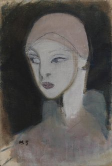 Girl from the Islands, 1929. Creator: Helene Schjerfbeck.