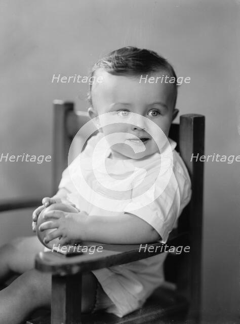 Vincent P. Aherns, Portrait, 1933. Creator: Harris & Ewing.