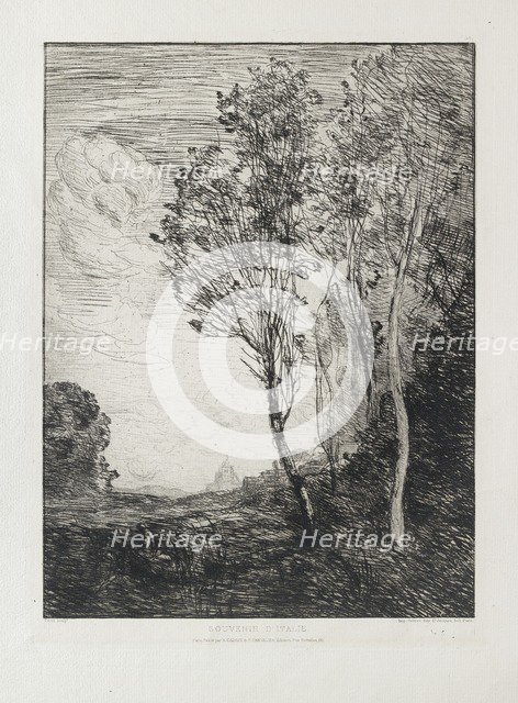 Souvenir d’Italie, 1863. Artist: Jean-Baptiste-Camille Corot.