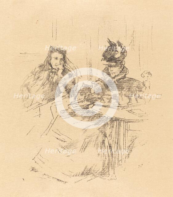 Afternoon Tea, 1897. Creator: James Abbott McNeill Whistler.