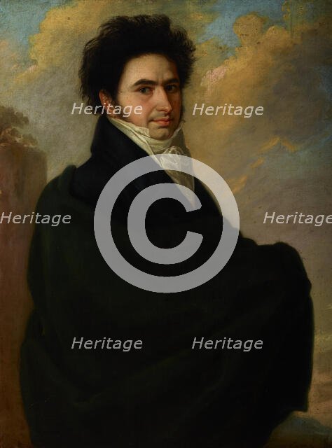 Portrait of Jan Nepomucen Kaminski, Director of the Lviv Theatre, c1810. Creator: Alojzy Reichan.