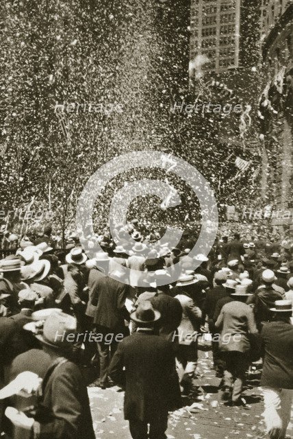 'The Great Blizzard of June, 1927', New York City, USA, 1927. Artist: Unknown