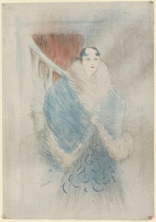 Elsa, dite la Viennoise, 1897. Creator: Toulouse-Lautrec, Henri, de (1864-1901).