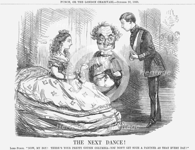 'The Next Dance!', 1860. Artist: Unknown