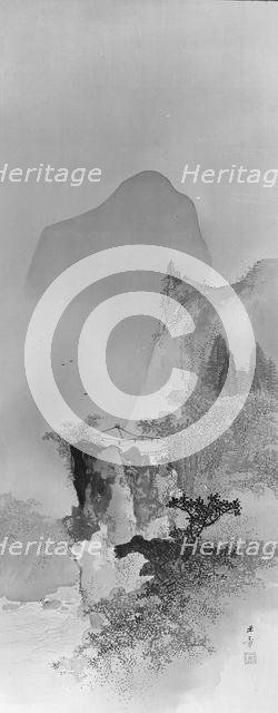 Spring Landscape, 20th century. Creator: Gyokusho Kawabata.