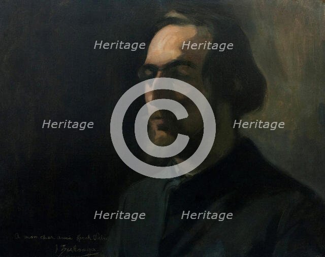 Portrait of Erik Satie (1866-1925), 1893-1894. Creator: Zuloaga y Zabaleto, Ignacio (1870-1945).