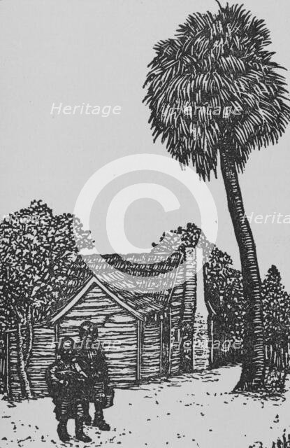 From slave hut to home, 1926. Creator: Julius John Lankes.