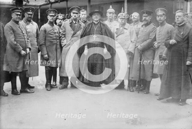 Cardinal von Hartmann at Gen. Hdqrs. Germany, between c1915 and c1920. Creator: Bain News Service.