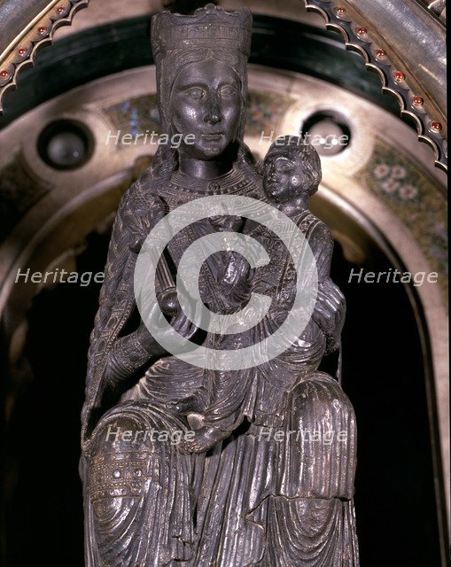 Virgin of the Cloister preserved in the cathedral of Solsona.