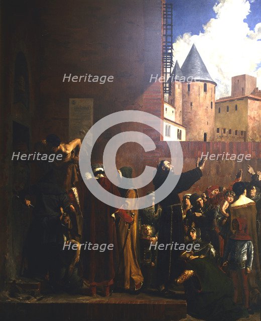 'The Siege of Carcassonne', 1209 (c1858-1921). Artist: Jean-Paul Laurens