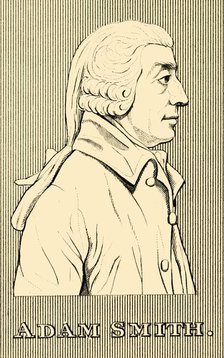 'Adam Smith', (1723-1790), 1830. Creator: Unknown.
