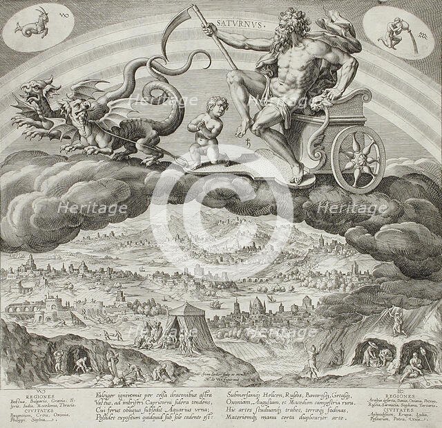 Mercury, c1585. Creator: Johann Sadeler I.