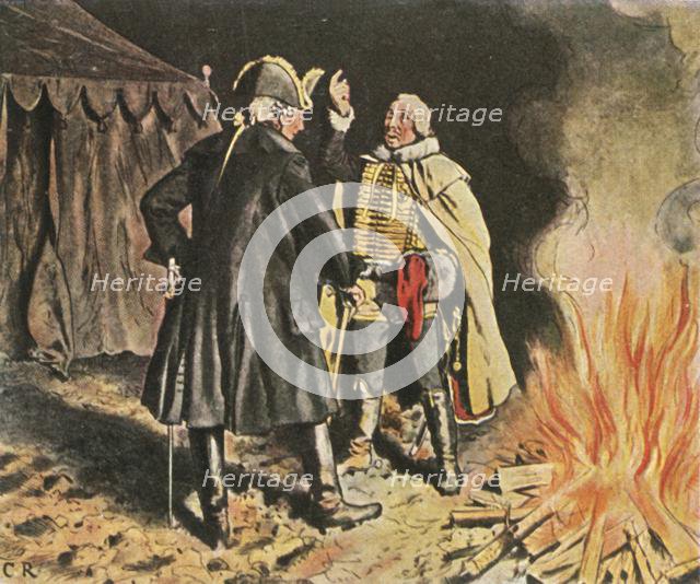 In the Bunzelwitz camp, September 1761, (1936). Creator: Unknown.