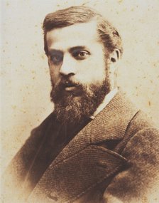 Portrait of Antoni Gaudí. Artist: Deglaire, Pablo Audouard (1856-1919)