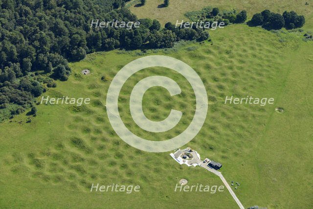 Grimes Graves, a Neolithic flint mining complex, Thetford Forest, Norfolk, 2023. Creator: Damian Grady.