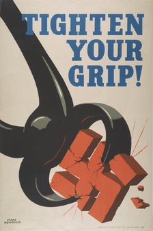 Tighten your grip! , c. 1942. Creator: Newbould, Frank (1887-1951).