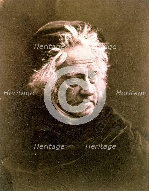Sir John Frederick William Herschel, British astronomer, 1867. Artist: Julia Margaret Cameron