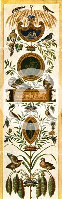 Grotesque paintings from the Vatican loggias, Rome, Italy, (1928).  Creator: Unknown.