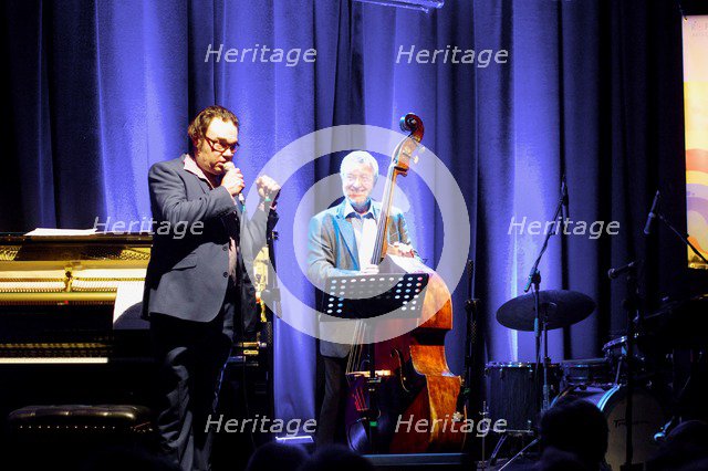 Gareth Williams and Dave Green, Ropetackle Arts Centre, Shoreham, West Sussex, Jan 2016. Artist: Brian O'Connor.