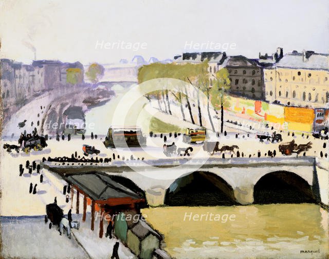 'The Bridge at St Michael', 1910. Artist: Albert Marquet
