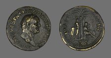 Coin Portraying Emperor Vespasian, 71. Creator: Unknown.