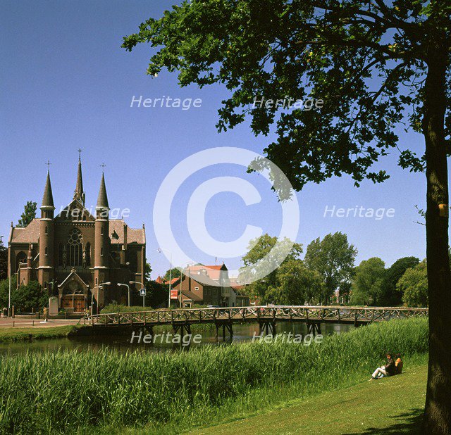 Alkmaar in Holland. Artist: Unknown