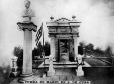 Monument of Marti in Santiago de Cuba, (1853-1995), 1920s. Artist: Unknown