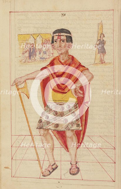 Huayna Capac, completed in 1616. Creator: Unknown.