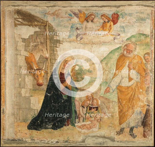 The Nativity of Christ, Between 1520 and 1535. Creator: Marinoni, Bernardino (active 1490-1530).