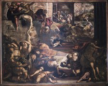 The Massacre of the Innocents, 1582-1585. Creator: Tintoretto, Jacopo (1518-1594).