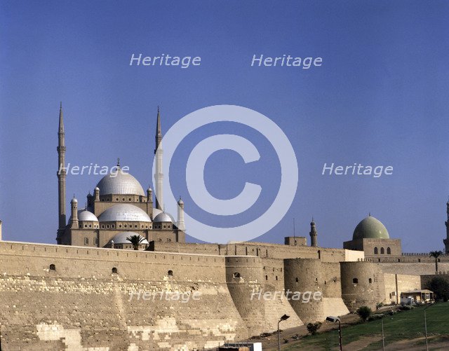 Cairo, Mosque of Sultan Hassan .