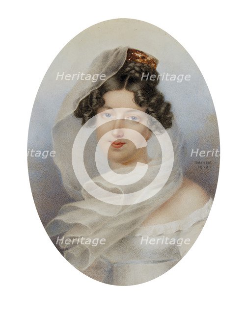 Portrait of Princess Zinaida Alexandrovna Volkonskaya (1792-1862), née Belosselskaya-Belozerskaya, 1