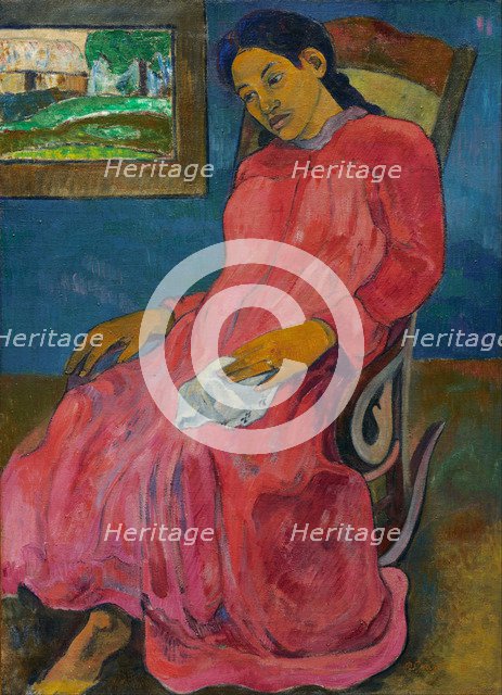 Faaturuma (Melancholic), 1891. Artist: Gauguin, Paul Eugéne Henri (1848-1903)