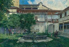 Spanish Courtyard, 1871.