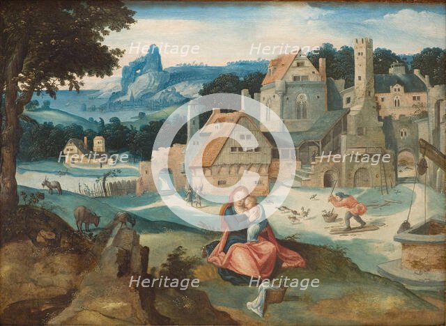 The Holy Family, 1500-1599. Creator: Unknown.