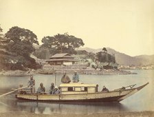 House Boat, 1866-1867. Creator: Felice Beato.