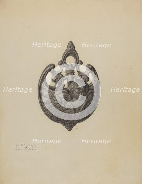 Match Safe, c. 1940. Creators: Julius Bellamy, Jack Staloff.