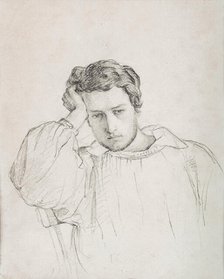 Self-portrait, c1834. Creator: Janmot, Louis (1814-1892).