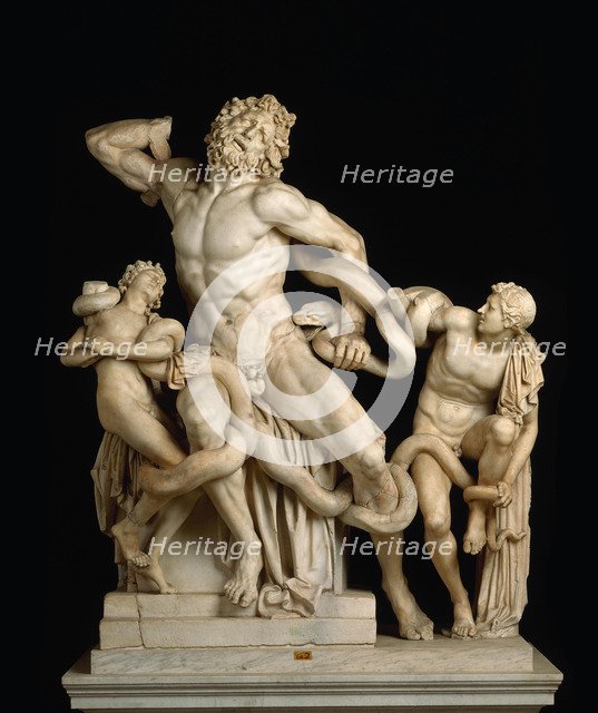 Laocoön and his sons (The Laocoön Group), 1st century BC.