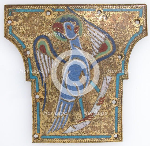 Cross Terminal, French, 12th century. Creator: Unknown.