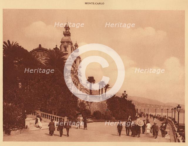 'The Terraces and the Casino, Monte Carlo', 1930. Creator: Unknown.