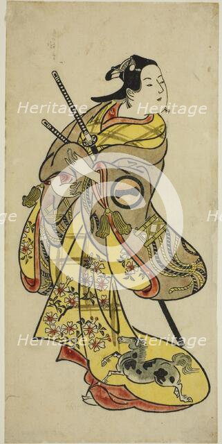 The Actor Ichikawa Monnosuke I, c. 1719. Creator: Okumura Toshinobu.