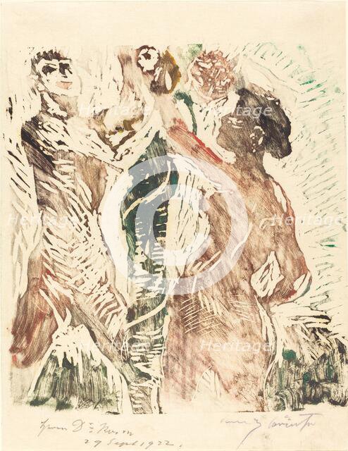 Der südenfall (The Fall of Man), 1919. Creator: Lovis Corinth.