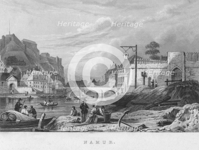 'Namur', 1850. Artist: Shury & Son.