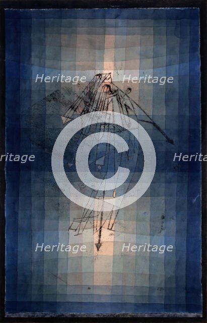 Dance of the Moth, 1923. Creator: Klee, Paul (1879-1940).